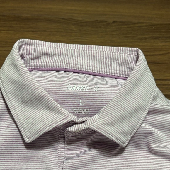 johnnie-O Light Purple and White Polo Shirt - Picture 2 of 6